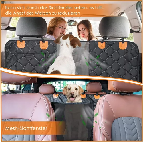 Cubre asientos coche para mascotas - Accesorios coche para perro, gato –