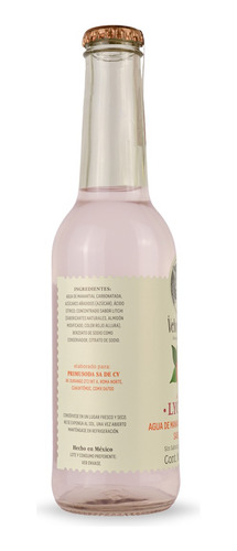 Velvet Soda Bebida Gasificada Ingredientes Naturales 12 Pack