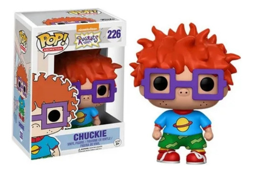 Figura Funko Pop! Chuckie #226 Rugrats Carlitos Original