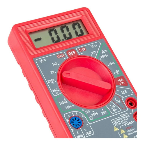 Multimetro Digital Basico Economico Estudiantes Mul-005 Ster