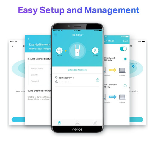 Tp-link Repetidor Wifi6 Hasta 1500mbps 2 Antenas Externa