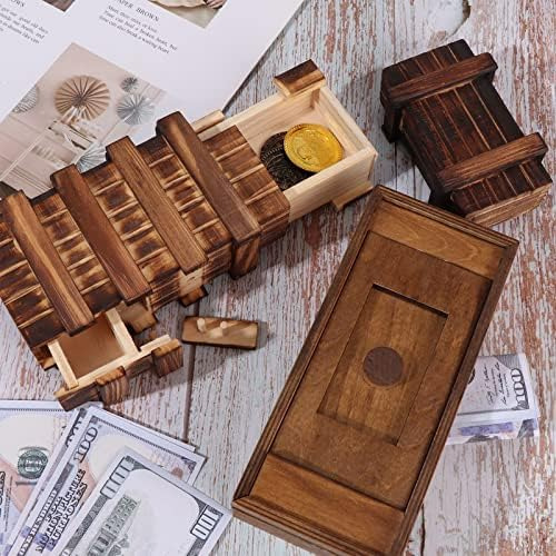 Puzzle Box Paquete De 3 Cajas De Rompecabezas Secretas De Ma