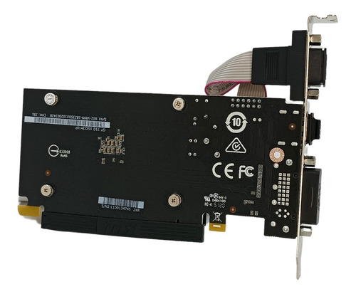 Imagen 5 de 9 de Placa De Video Nvidia Msi Geforce Gt 710 1gb Ddr3