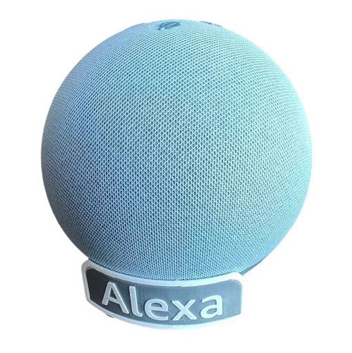 Soporte Base Nombre Personalizado Echo Dot 4ta 5ta Gen Alexa