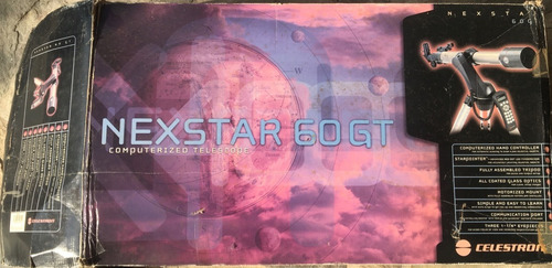 Telescopio Celestron Nexstar 60 Gt Tripode Lente 10cm