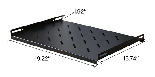 Estanteria Fija 1u Para Gabinete 23.622 In Profundidad
