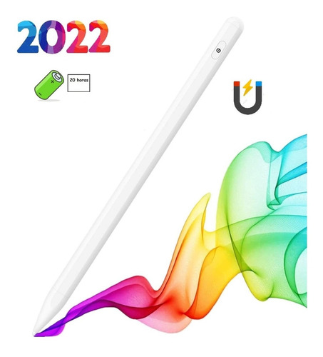 Imagen 1 de 1 de Lapiz Pencil Para Apple iPad Pro, Air 5, Mini 6, iPad 8th 9