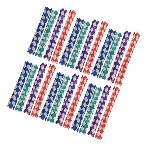 Armadilhas De Bambu Chinesas 24pcs Dedo Pássaros Papagaios M