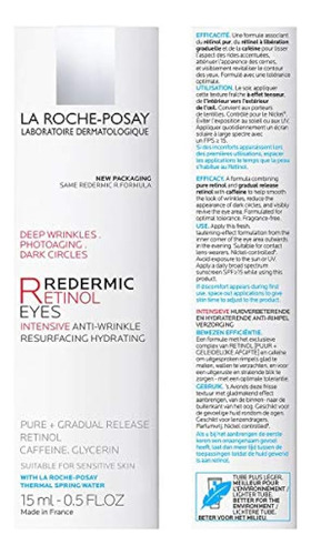 La Roche-posay Redermic R Eyes Retinol Eye Cream Antienvejec