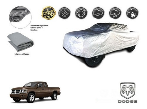 Funda Car Cover Afelpada Premium Dodge Dakota 4.7l 2018