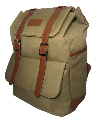 Mochila Urbana Vintage Hygge Con Tiras Estilo Herschel