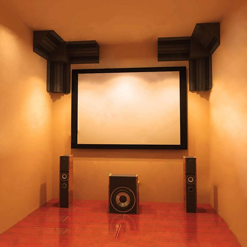 Uma Esponja Acústica De Absorção De Espuma Soundproof Flame