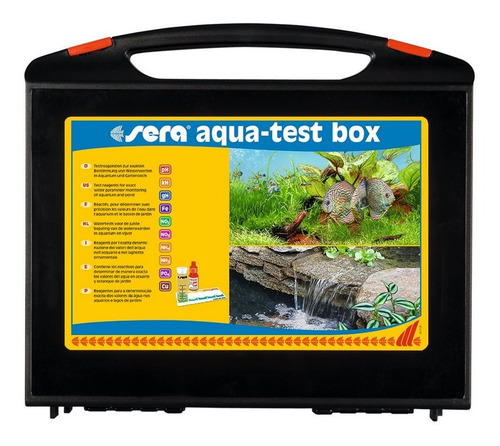 Maletin Test Medicion Agua Acuario Sera Test Box