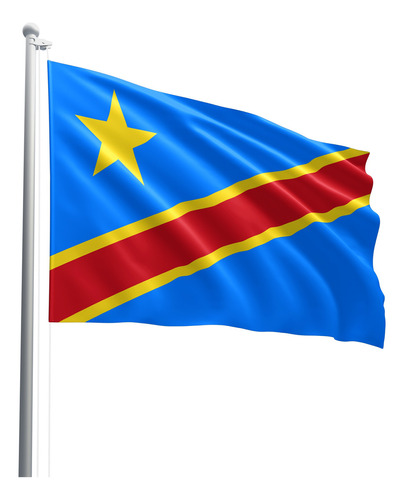 Bandeira Distrito Do Congo 140x80 Cm Oxford Poliéster Oficia