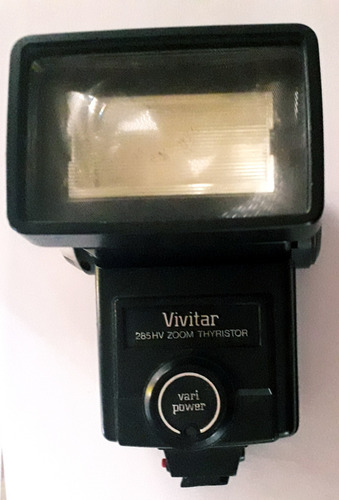 Flash Vivitar Zoom Thyristor 285hv. En Excelente Estado. (Usado)