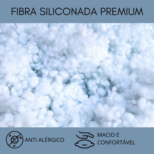 Travesseiro De Corpo Com Ziper 135x50 Antialergico Percal