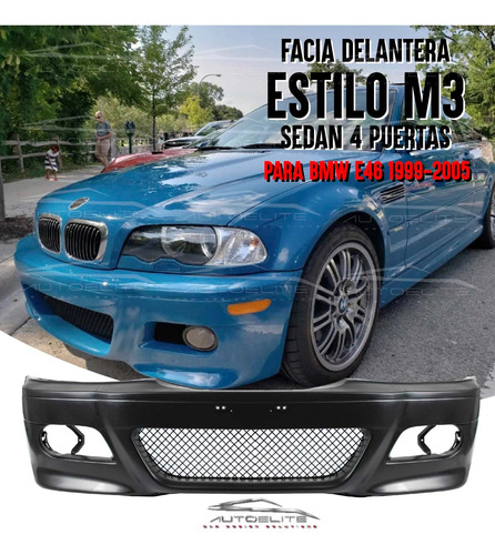Imagen 2 de 10 de Facia Delantera Bmw Serie 3 E46 4 Ptas Tipo M3 1999-2005
