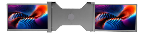 Monitor Portátil Triple De 14 Pulgadas Para Computadoras Por