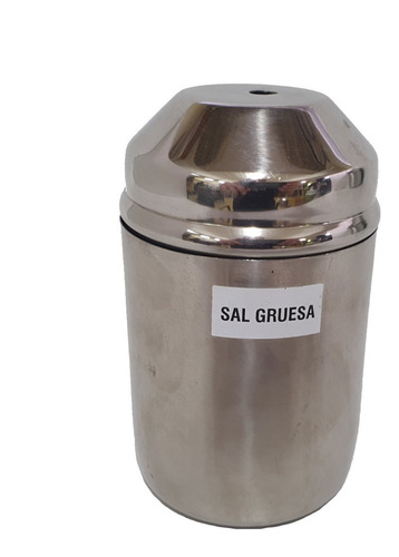 Salero Parrillero De Acero Inoxidable Para Sal Gruesa