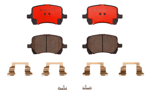 Balatas Delanteras Pontiac G5 2008 2.4l Brembo 