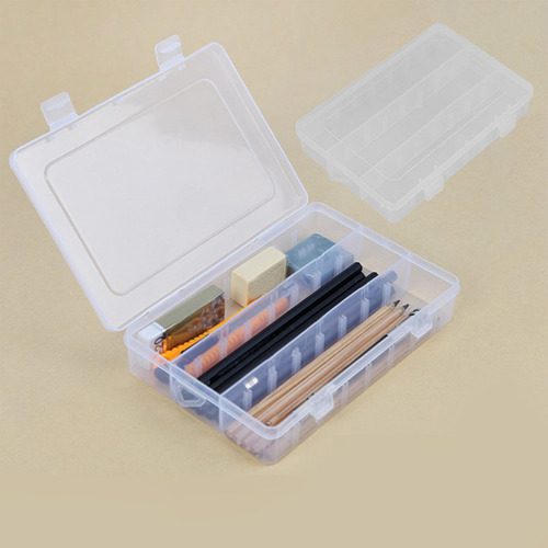 Estuche Para Lápices Con Insertos Estuche De Plástico Para L