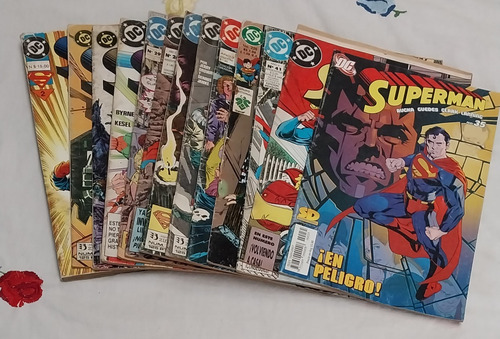 Antiguo Lote De Historietas Comics De Superman X 13 (Usado)