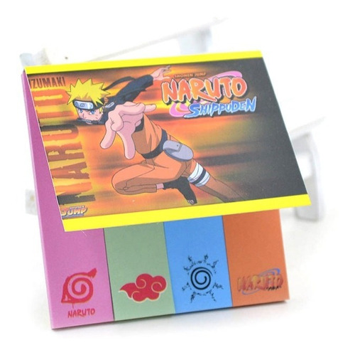 Genial Block Sticky Notes De Naruto Anime Manga Japones