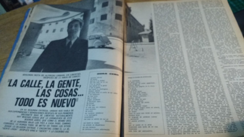 Revista Gente N° 299 1971  Alfredo Urbani 11 Año De Carcel