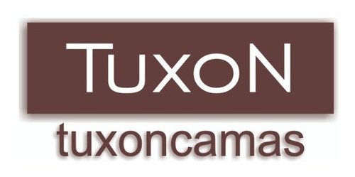 Imagen 4 de 10 de Cama Minimalista Tuxon 140 X 190 Base En Una Pieza