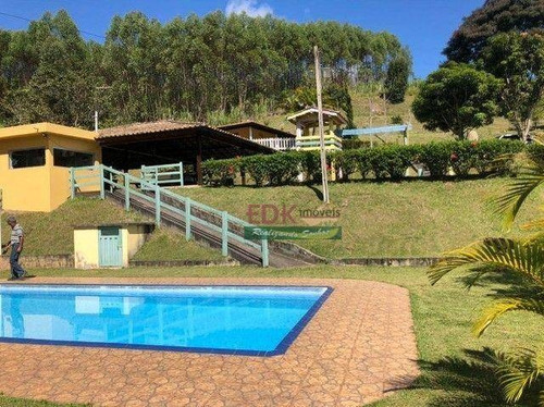 Imagem 1 de 14 de Chácara Com 5 Dormitórios À Venda, 15700 M² Por R$ 700.000,00 - Centro - Santa Branca/sp - Ch0757