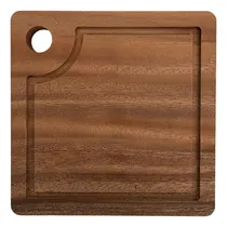 Comprar Tabla Cuadrada De Picar Quesos O Charcutería 20cms De Parota