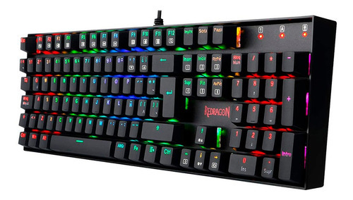 Teclado Gamer Mitra K551-rgb Negro Switch Red Español