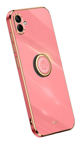 Protector Samsung Galaxy A04 Con Anillo Color Rosa