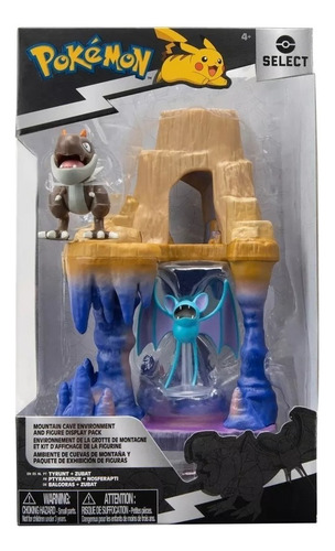 Pokemon Select Ambiente De Cuevas de Montaña Tyrunt Zubat