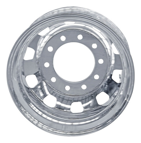 Rin 24.5 Unimon Pulido 10v 8040 Lbs Con Desbaste No.18086 Color Aluminio