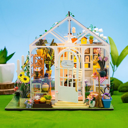 Kits De Casas De Muñecas En Miniatura Para Hacer Tú Mismo