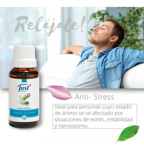 Imagen 7 de 9 de Aceite Oleo 31 De 20ml Y Aceite Anti Stress 20ml Swiss Just