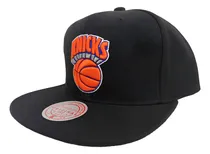 Comprar Gorra Nba Knicks New York Mitchell And Ness Negro Ajustable
