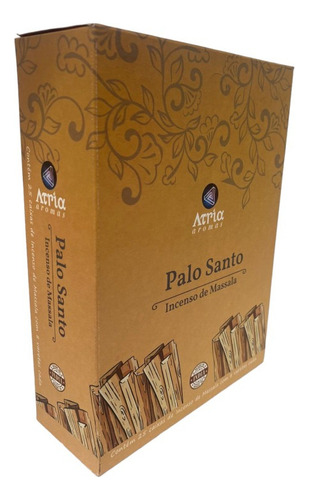 Incenso Indiano Atria Palo Santo Massala Caixa Com 8 Varetas