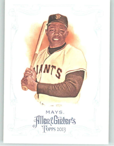 2013 Topps Allen Y Ginter 50 Willie Mays Giants Mlb Tarjeta 