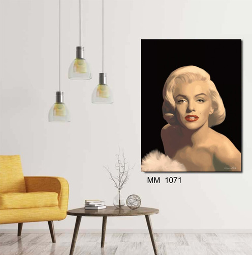 Cuadros Marilyn Monroe Impresos Lienzo A Medida En Bastidor
