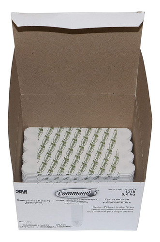 3m Scotch-ph Cmd Comando Tiras Para Colgar: 5/8 Pulgadas. X