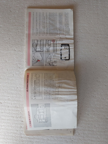 Manual Original Canon Eos 1000 Fn En Español Leer Descripc. (Usado)