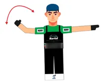 Comprar Boneco Chama Cliente Completo Com Motor  Masculino Biruta
