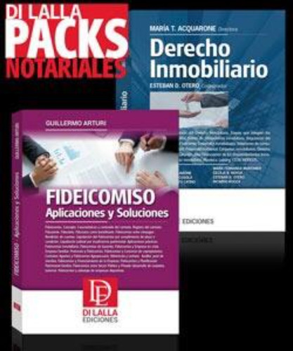 Pack Inmobiliario (fideicomiso + Derecho Inmobiliario). 
