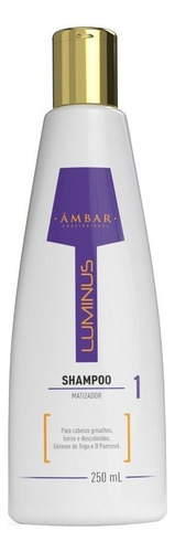  Shampoo Matizador Luminus Âmbar Profissional