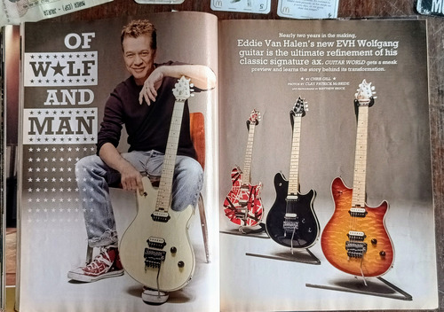 Revista Guitar World - Van Halen - Metallica - Kiss - Tabs (Usado)
