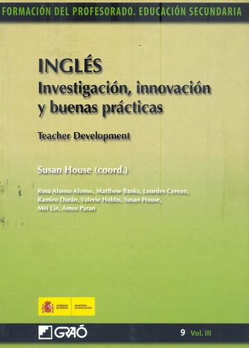 Livro - Inglés, Investigación, Innovación Y Buenas Prácticas, Vol. Iii