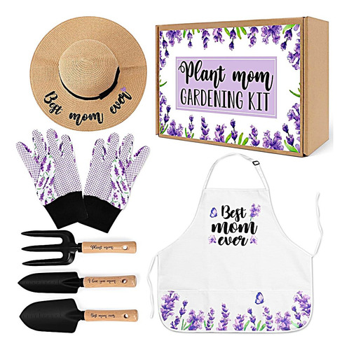 Percozzi Kit Herramientas Jardineria Lavanda Mama Herramient