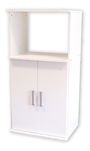 Armario Organizador Para Microondas Platinum 30460 Blanco